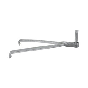 TIMCO Gate Hinge Hooks To Build Double Brick Hot Dipped Galvanised - 12mm