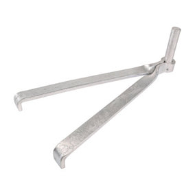 TIMCO Gate Hinge Hooks To Build Double Brick Hot Dipped Galvanised - 16mm (2pcs)