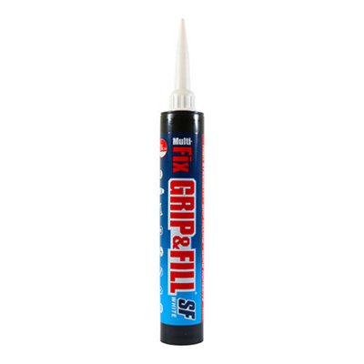 Timco - Grip & Fill - Solvent Free - White (Size 350ml - 1 Each)