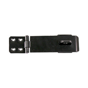 TIMCO Hasp & Staple Safety Pattern Black - 3"