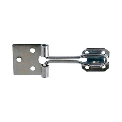 TIMCO Hasp & Staple Wire Pattern Silver - 3"