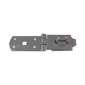 TIMCO Heavy Duty Hasp & Staple Secure Bolt On Hot Dipped Galvanised - 10"