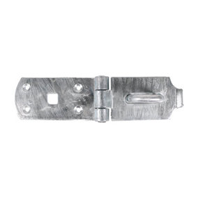 TIMCO Heavy Duty Hasp & Staple Secure Bolt On Hot Dipped Galvanised - 8"