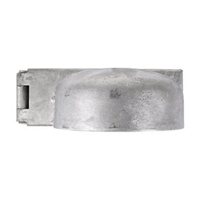 TIMCO Heavy Duty Padlock Protection Bar Left Hot Dipped Galvanised - 7.5"