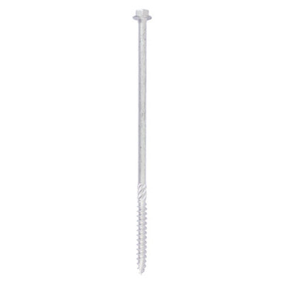 TIMCO Heavy Duty Timber Screws Hex Flange Head Exterior Silver - 10.0 x 200 (10pcs) Price Comparisons | Compare The Build