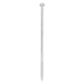 TIMCO Heavy Duty Timber Screws Hex Flange Head Exterior Silver - 10 x 160