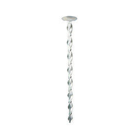 TIMCO Helical Flat Roof Fixing Silver - 8.0 x 135