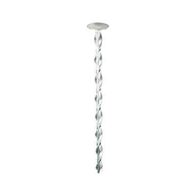 TIMCO Helical Flat Roof Fixing Silver - 8.0 x 195
