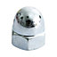 TIMCO Hex Dome Nuts DIN1587 Silver - M16