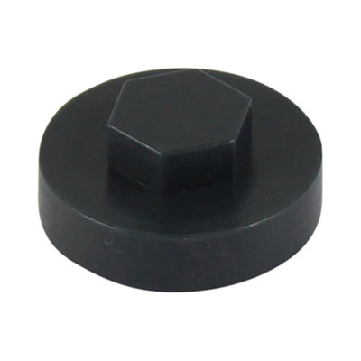 Timco - Hex Head Screw covers - Raven/Slate Blue (Size 16mm - 1000 Pieces)