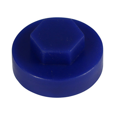 Timco - Hex Head Screw covers - Ultra Marine (Size 19mm - 1000 Pieces) Price Comparisons | Compare The Build