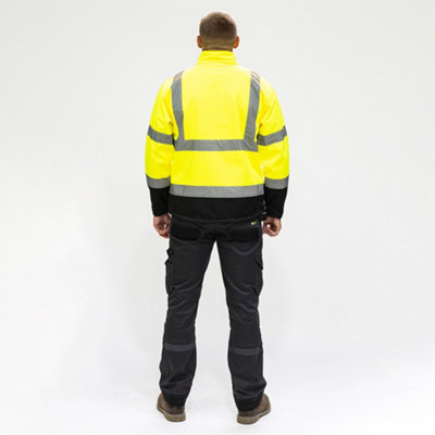 Timco - Hi-Visibility Softshell Jacket - Yellow (Size Large - 1 Each)