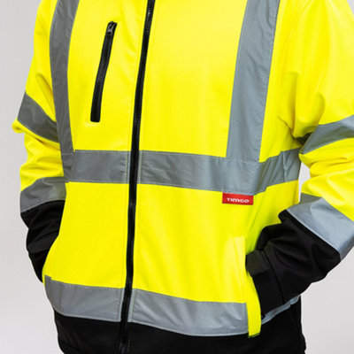 Timco - Hi-Visibility Softshell Jacket - Yellow (Size Large - 1 Each)