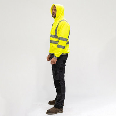 Timco - Hi-Visibility Sweatshirt with Hood - Yellow (Size XXX Large - 1 Each)