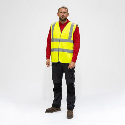 Timco - Hi-Visibility Vest - Yellow (Size Large - 1 Each)