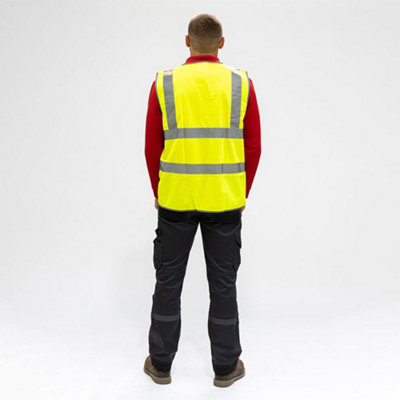 Timco - Hi-Visibility Vest - Yellow (Size Medium - 1 Each)