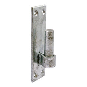TIMCO Hook on Rectangular Plates Hinges Hot Dipped Galvanised - 12mm (2pcs)