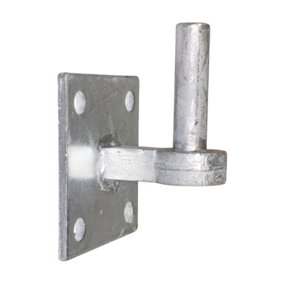 Timco - Hook on Square Plates - Hot Dipped Galvanised (Size 19mm - 1 Each)