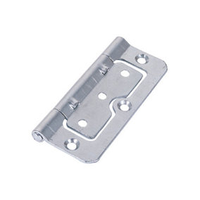 TIMCO Hurlinge Hinges Fixed Pin (104) Steel Silver - 101 x 66
