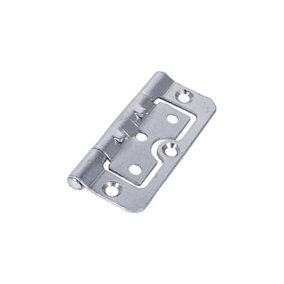 TIMCO Hurlinge Hinges Fixed Pin (104) Steel Silver - 75 x 55