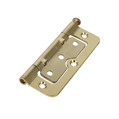 TIMCO Hurlinge Hinges Loose Pin (104Z) Steel Electro Brass - 100 x 66 (2pcs)