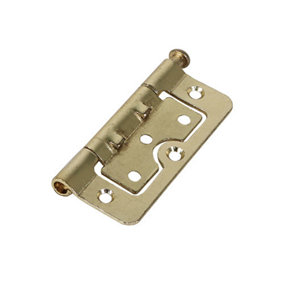 TIMCO Hurlinge Hinges Loose Pin (104Z) Steel Electro Brass - 75 x 52 (2pcs)