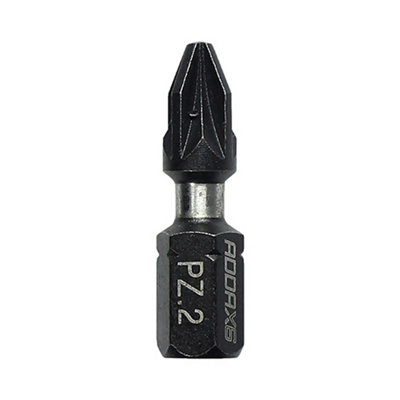Timco - Impact Driver Bits - PZ (Size No.2 x 25 - 10 Pieces)