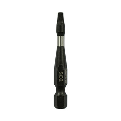 Timco - Impact Driver Bits - SQ (Size No.2 x 50 - 5 Pieces)