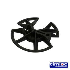 Timco - Insulation Retaining Discs - Black (Size 65mm Dia - 250 Pieces)