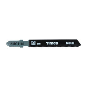 TIMCO Jigsaw Blades Metal Cutting Bi-Metal Blades - T118AF