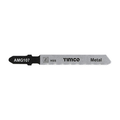 TIMCO Jigsaw Blades Metal Cutting HSS Blades - T118G (5pcs)