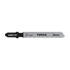 TIMCO Jigsaw Blades Metal Cutting HSS Blades - T118G (5pcs)