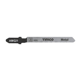 TIMCO Jigsaw Blades Metal Cutting HSS Blades - T218A (5pcs)