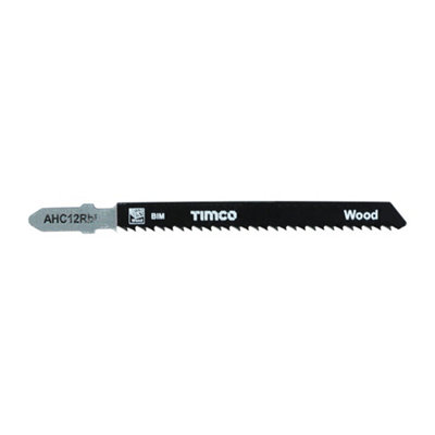TIMCO Jigsaw Blades Wood Cutting Bi-Metal Blades - T101BRF (5pcs)