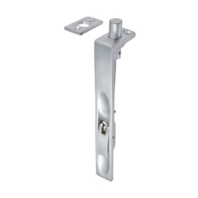 TIMCO Lever Action Flush Bolt Satin Chrome - 150 x 19mm