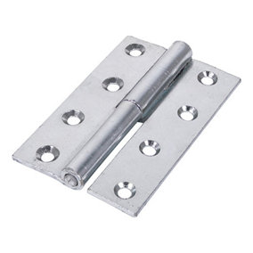 TIMCO Lift Off Hinges (457) Left Hand Steel Silver - 101 x 63
