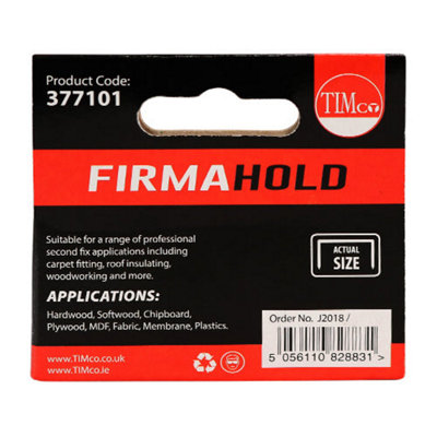 TIMCO Light Duty Chisel Point Galvanised Staples  - 6mm - 3