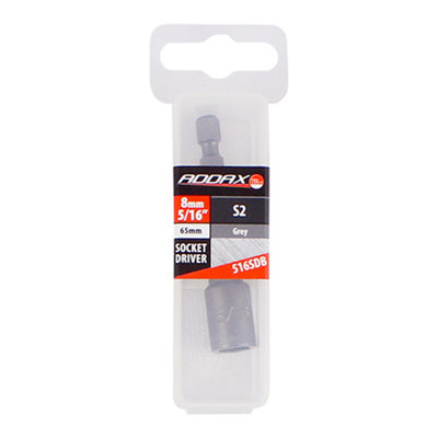 Timco - Magnetic Socket Driver Bit - Bi-Hex (Size 11 x 65 - 1 Each)