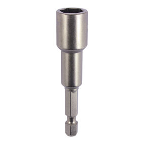 Timco - Magnetic Socket Driver Bit - Hex (Size 10 x 65 - 1 Each)