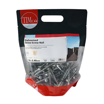 TIMCO Masonry Nails Zinc - 75 x 3.50