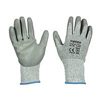 Timco - Medium Cut Gloves - PU Coated HPPE Fibre with Glass Fibre (Size X Large - 1 Each)