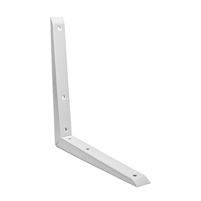 Timco - Mitred Shelf Bracket - White (Size 200 x 200mm - 1 Each)