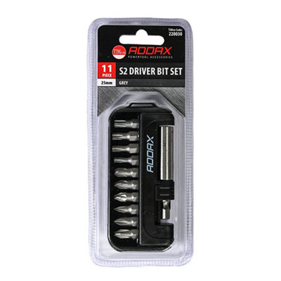 Timco - Mixed S2 Driver Bit Set (Size 11pcs - 11 Pieces)