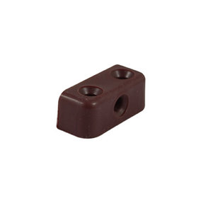 Timco - Modesty Blocks - Brown (Size 34 x 13 x 13 - 10 Pieces)