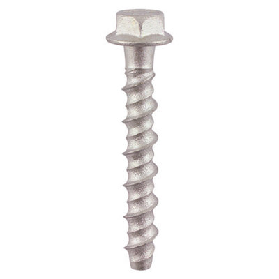 TIMCO Multi-Fix Bolts Hex Flange Head Exterior Silver - 6.0 x 75