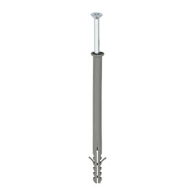 Timco - Nylon Frame Fixing - PZ - Zinc (Size 8.0 x 100 - 100 Pieces)