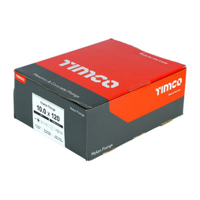 TIMCO Nylon Frame Fixings - 10.0 x 120