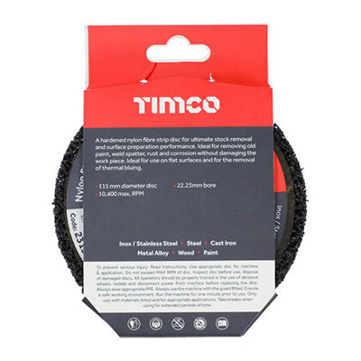 TIMCO Nylon Stripping & Preparation Disc - 115 x 22.23