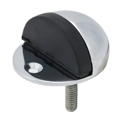 TIMCO Oval Door Stop Polished Chrome - 47mm Price Comparisons | Compare The Build
