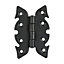 Timco - Pair of Butterfly Hinges - Antique Black (Size 70 x 46 - 2 Pieces)